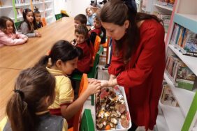 HACIKURA KÜTÜPHANESİ’NDE ÖĞRENCİLERE ÇEVRE BRİFİNGİ