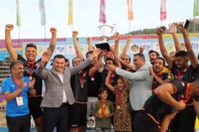 PLAJ FUTBOLU’NDA ŞAMPİYON ALANYA BELEDİYESPOR