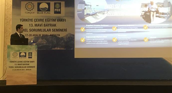 13. MAVİ BAYRAK YEREL SORUMLULARI EĞİTİMİ ANTALYA’DA DÜZENLENDİ