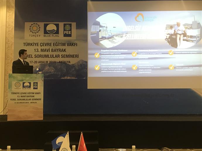 13. MAVİ BAYRAK YEREL SORUMLULARI EĞİTİMİ ANTALYA’DA DÜZENLENDİ