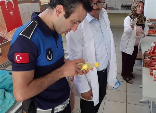 ALANYA BELEDİYE ZABITASI’NDAN OKUL KANTİNLERİNE DENETİM