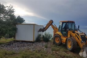 ALANYA BELEDİYESİ’NDEN KAÇAK YAPIYA MÜDAHALE