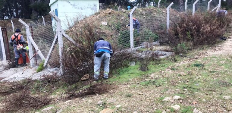 İçme suyu depolarına çevre temizliği