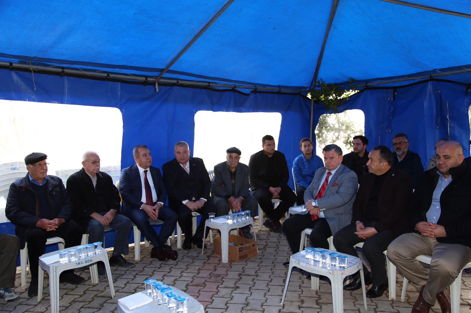 Başkan Böcek Alanya’da