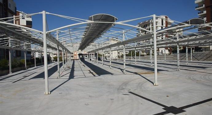 Avsallar kapalı pazarı hazır