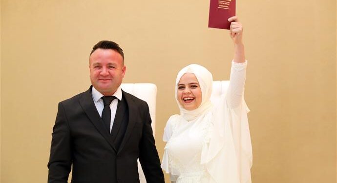 14 Şubat’ta 24 çift ‘EVET’ dedi