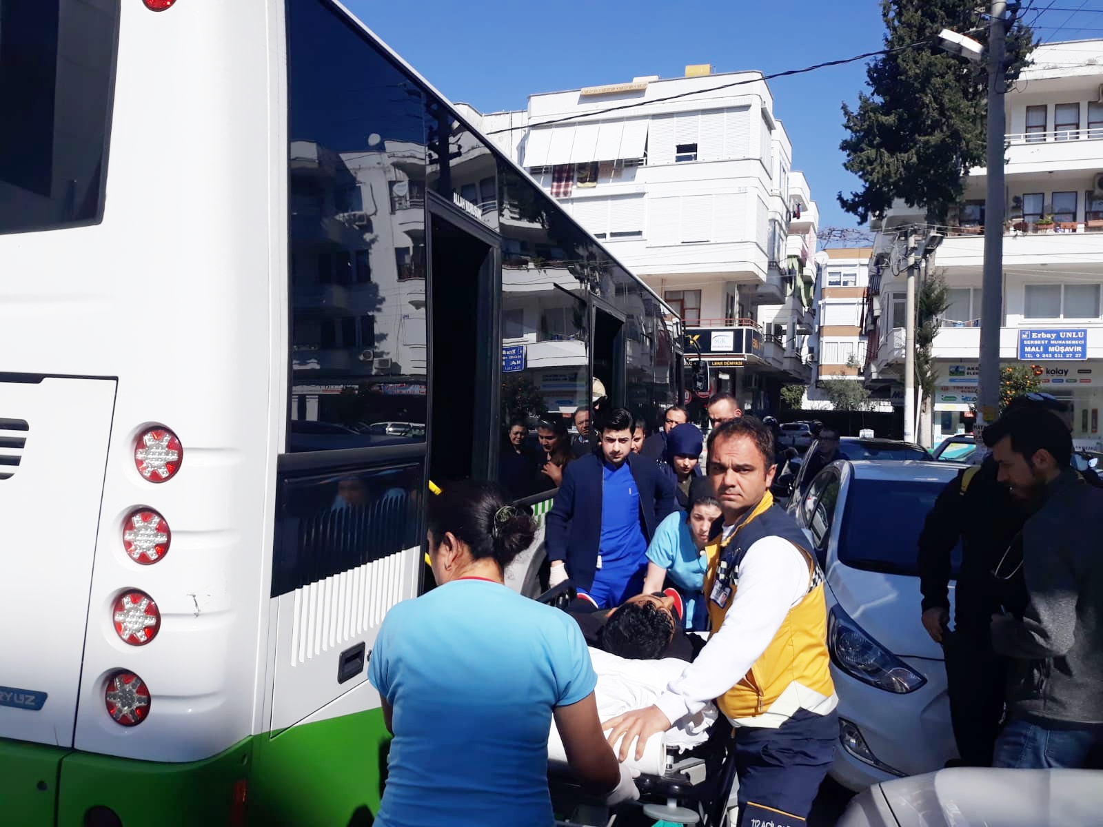 Otobüs’te fenalaştı, şoför hastaneye yetiştirdi!