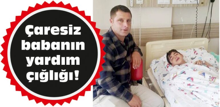 Evladı için çırpınıyor!