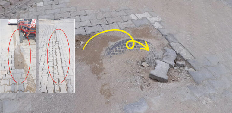 Yamalı bohça gibiyiz!