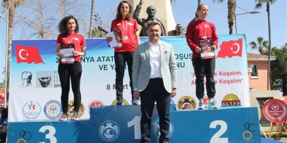 20. Alanya Atatürk koşusu tamamlandı