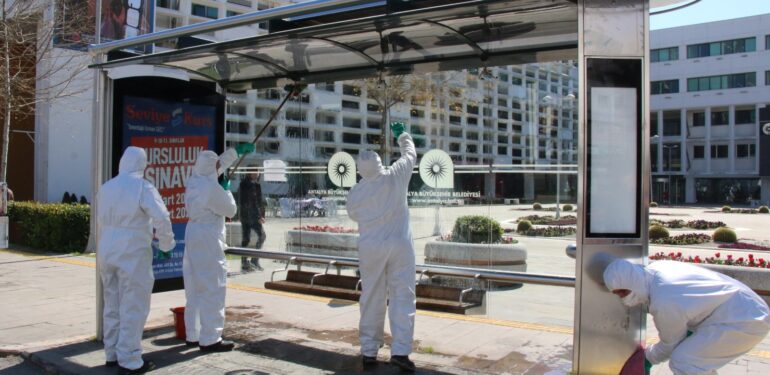 Büyükşehir’den korona virüs’e önlem!