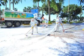 ALANYA BELEDİYESİ COVİD-19 İLE 4 KOLDAN MÜCADELE EDİYOR