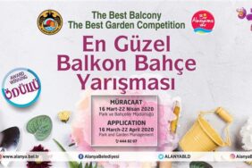 EN GÜZEL BALKON-BAHÇE YARIŞMASI BAŞVURULARI BAŞLADI