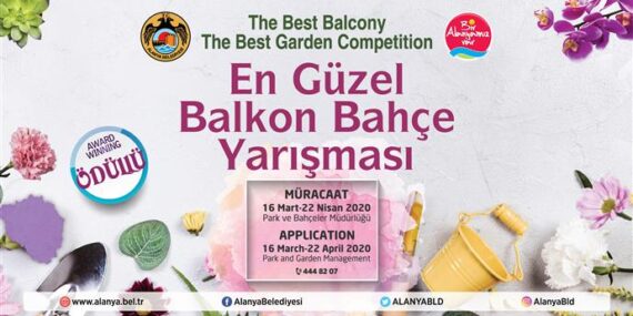 En güzel balkon-bahçe yarışması başvuruları başladı