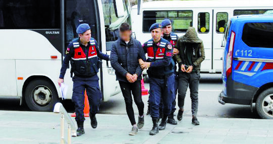 Hırsızlar Motor’da yakalandı