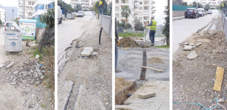 Mahmutlar’ın her yerinde mum yanıyor!