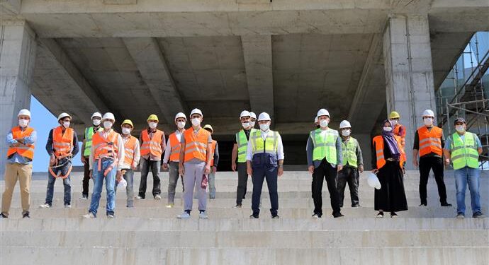 Alanya Belediyesi yeni hizmet binasında geri sayım