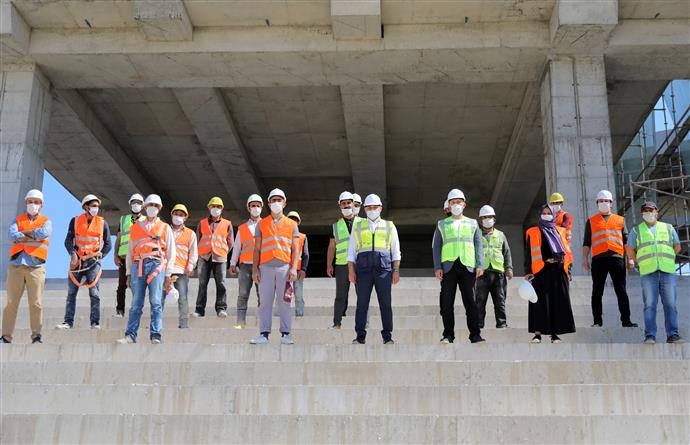 ALANYA BELEDİYESİ YENİ HİZMET BİNASINDA GERİ SAYIM SÜRÜYOR