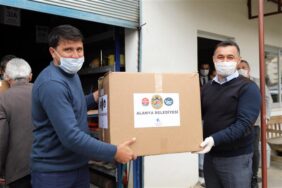ALANYA BELEDİYESİ’NDEN KIRSAL MAHALLELERE 50 BİN MASKE