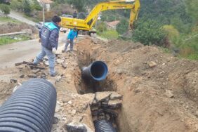 ALANYA BELEDİYESİ’NDEN TEPE’YE ALT YAPI ÇALIŞMASI