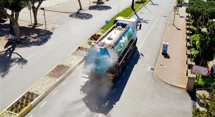 MİKRONSİS DEZENFEKSİYON ARACI MESAİYE BAŞLADI