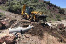 YAYLA YOLLARINDA HUMMALI ÇALIŞMA