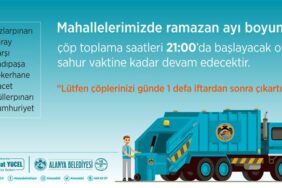 ÇÖP TOPLAMA SAATLERİNE RAMAZAN DÜZENLEMESİ