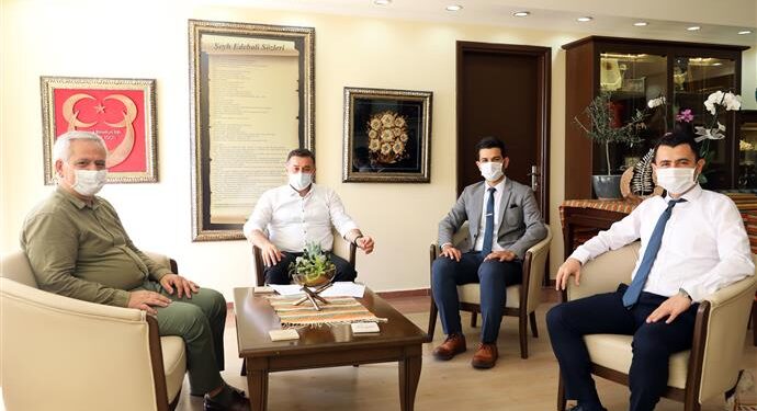 Yücel kurum müdürlerini ağırladı