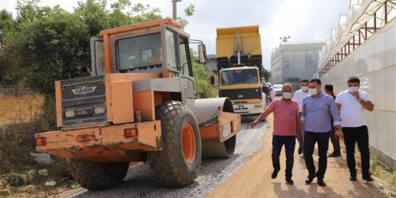 2020 yılında hedef 150 kilometrelik asfalt