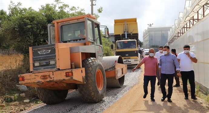 2020 yılında hedef 150 kilometrelik asfalt
