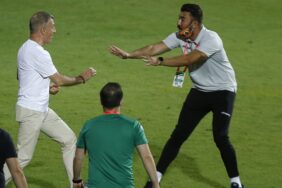 Süper Lig'in 28. haftasında oynanan Aytemiz Alanyaspor- Trabzo