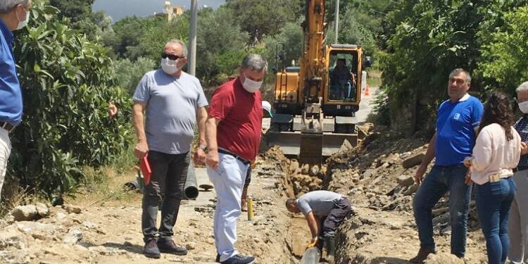 Kestel’e Kanalizasyon Hattı