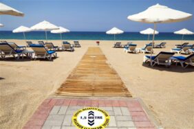 ALANYA PLAJLARI COVİD-19’A HAZIR