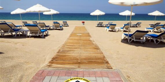 ALANYA PLAJLARI COVİD-19’A HAZIR