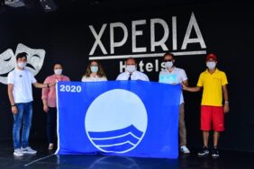 ALANYA’NIN MAVİ BAYRAKLI İLK TESİS PLAJI XPERIA SARAY BEACH HOTEL OLDU
