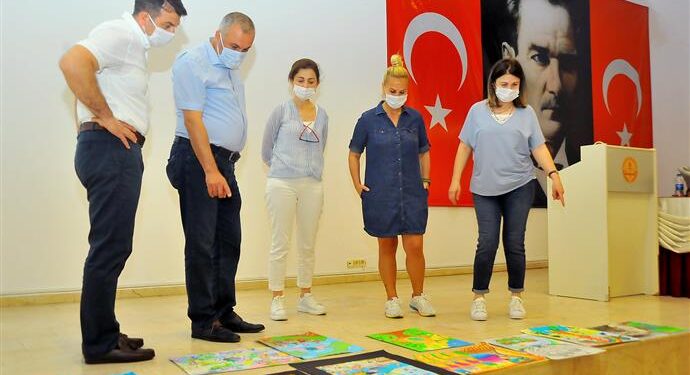 Geri dönüşüm temalı resim yarışmasının kazananları belli oldu