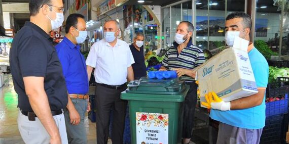 Hal esnafı için çöp düzenlemesi