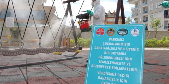 Parklar çocuk ve gençler için hazırlanıyor