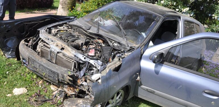 Mahmutlar D-400’de feci kaza