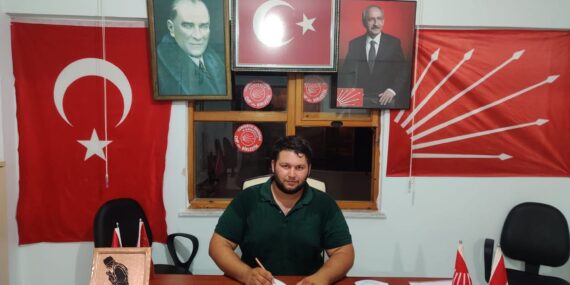 MAHMUTLAR CHP GENÇLİK KOLLARI BAŞKANLIĞINA ÖZKAN BARCIN GETİRİLDİ