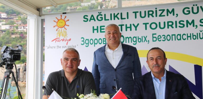 Alanya’dan tüm dünyaya “Sağlıklı turizm güvenli kent Alanya” mesajı