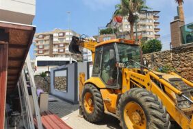 ALANYA BELEDİYESİ’NDEN KAÇAK YAPIYA GEÇİT YOK