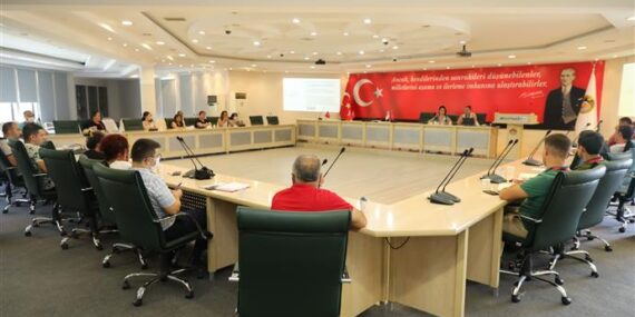 Belediye personelleri bilgilendirildi