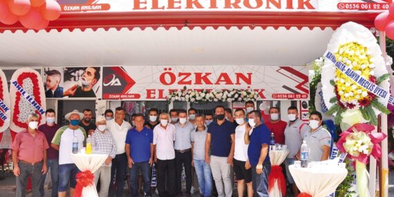 Özkan Elektronik açıldı