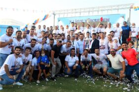 KESTELSPOR ŞAMPİYONLUK KUPASINI ALDI