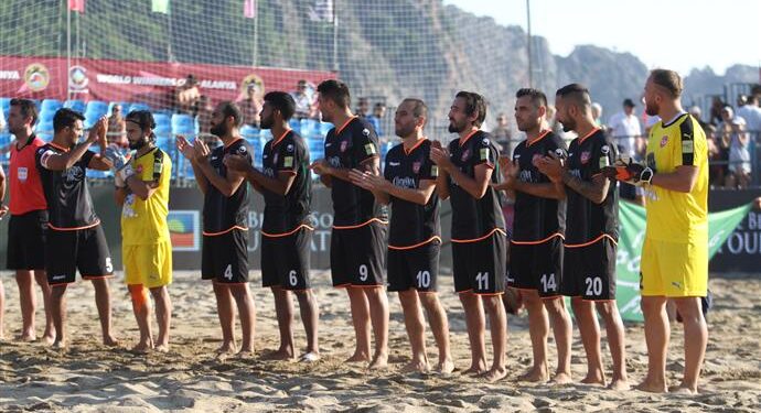 Plaj futbolu milli takımına Alanya damgası