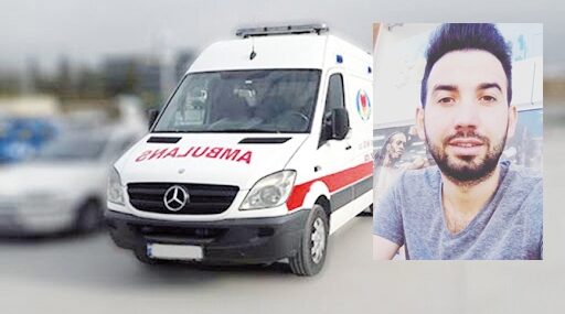 Beşağaç’ta kaza 2 yaralı