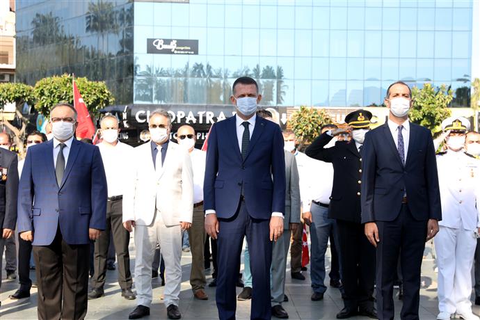 30 AĞUSTOS ZAFERİ ALANYA’DA TÖRENLE KUTLANDI