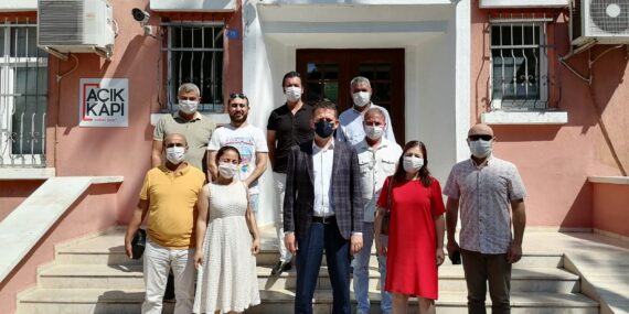 Maskesiz ziyaretçi kabul etmiyorum’