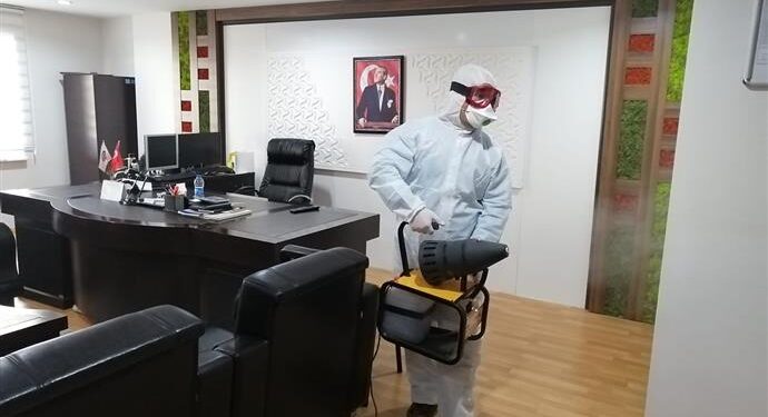 Alanya Belediyesi Covid-19 ile mücadeleye devam ediyor